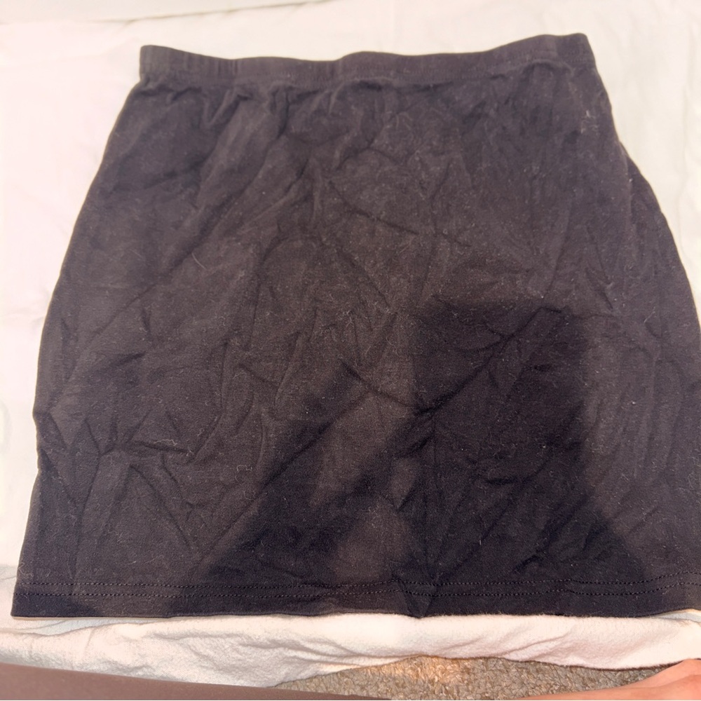 SHEIN Black Mini Skirt